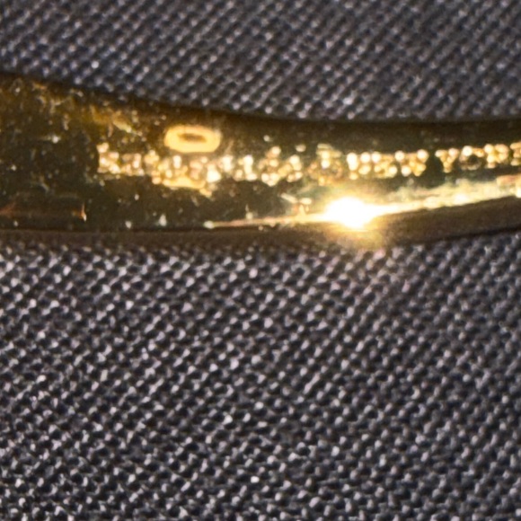 Kate Spade Gold Cuff with Red Details - Picture 6 of 7